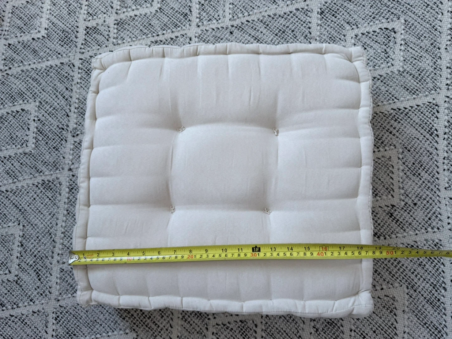 Tufted Square Floor Cushion - photo 4