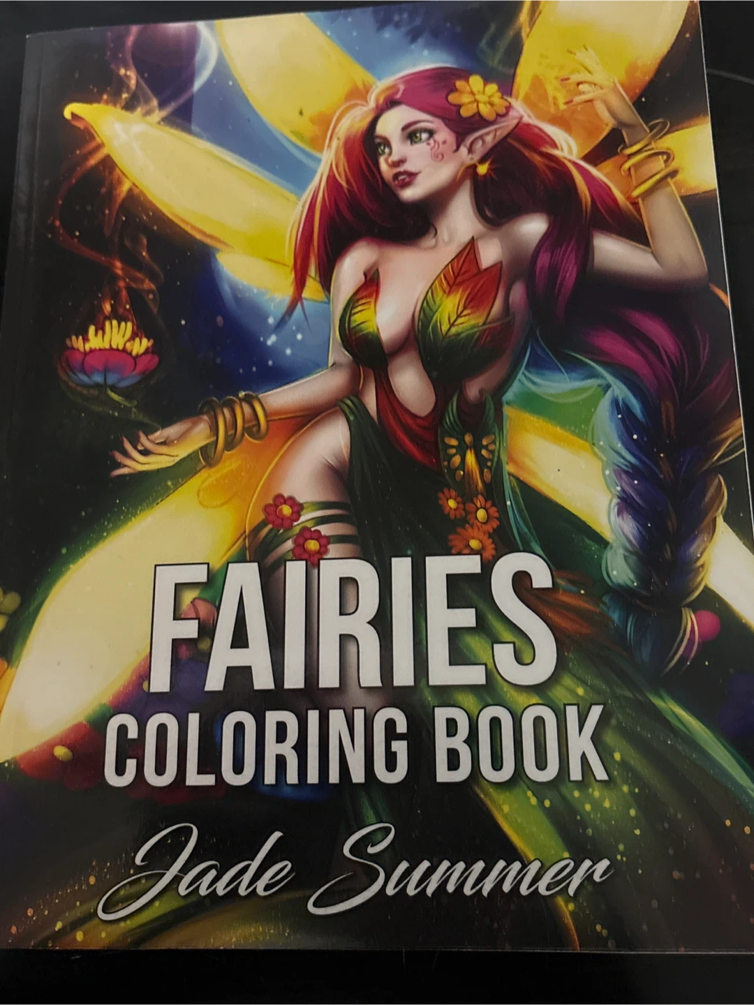 Fairies Coloring Book by Jade Summer
