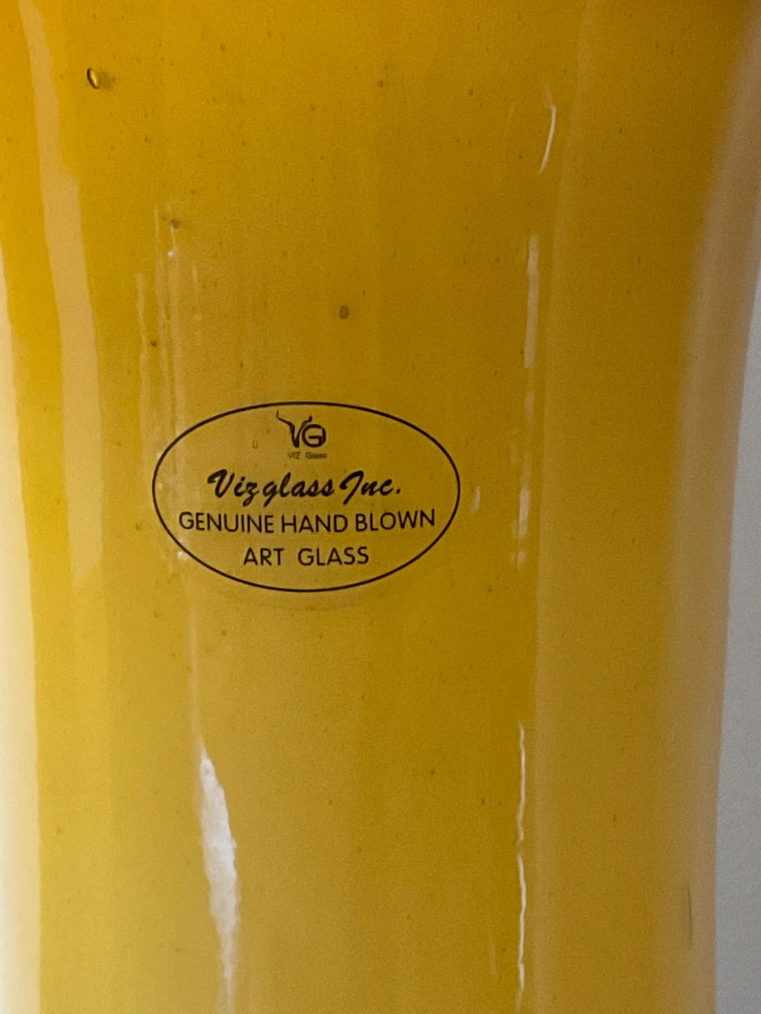 Viz Glass Inc. Genuine Hand Blown Art Glass Vase - photo 5