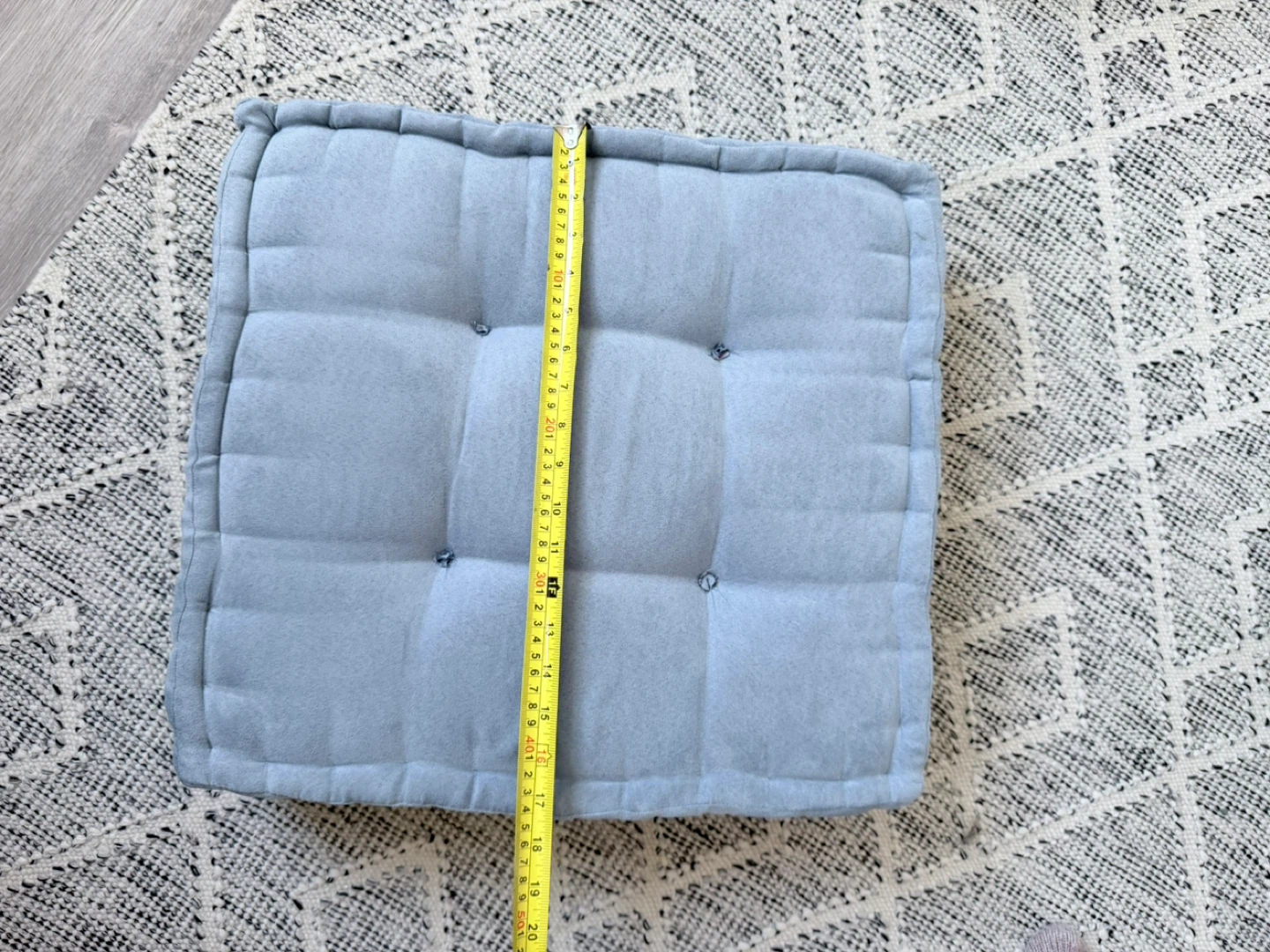 Square Tufted Floor Cushions - photo 3