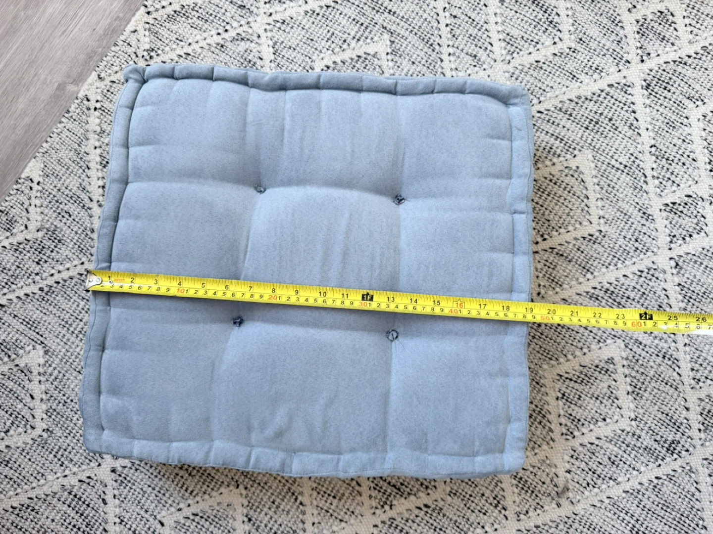 Square Tufted Floor Cushions - photo 4