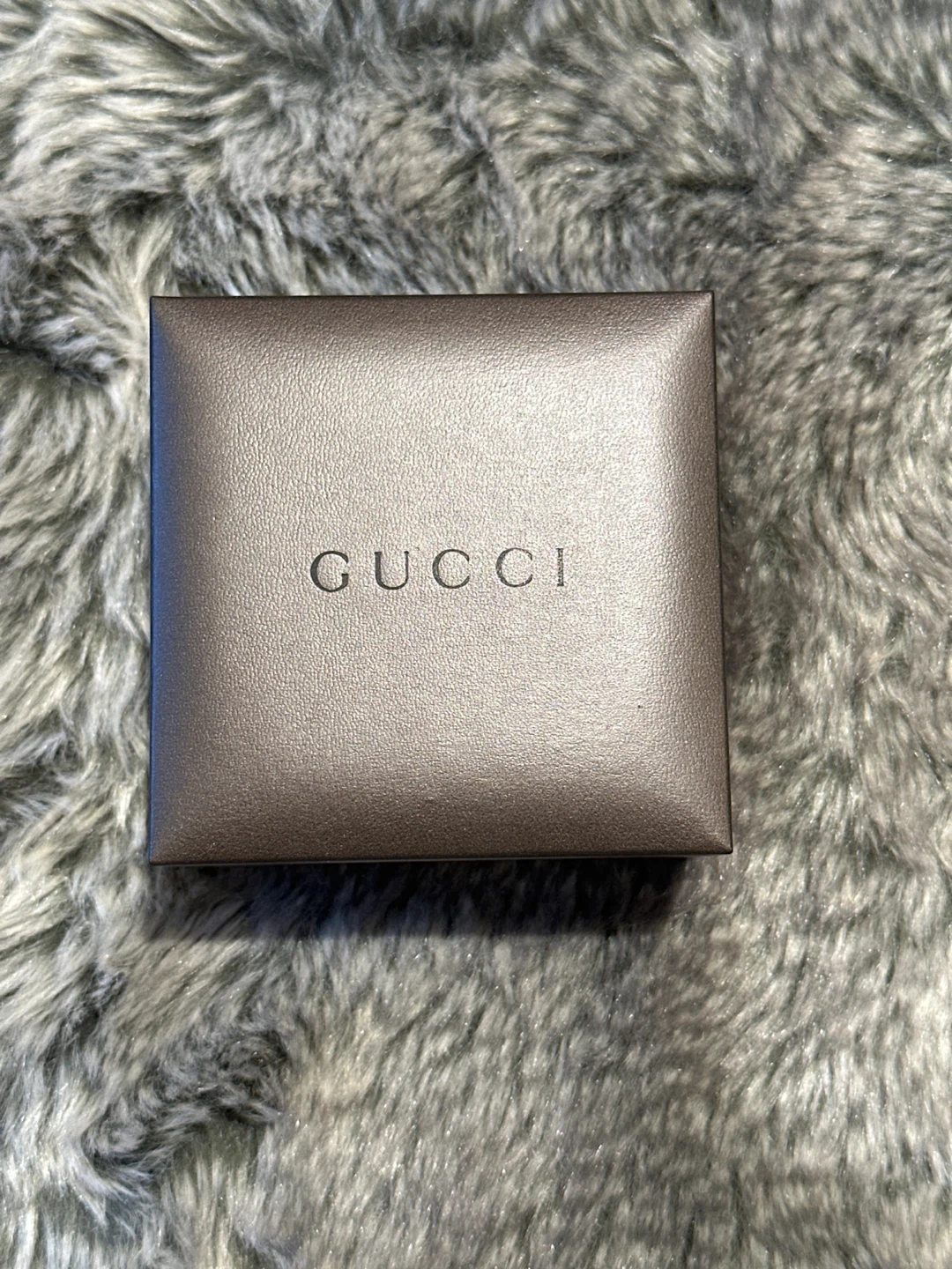 Gucci 18k white gold Necklace with Blue Charm - photo 5
