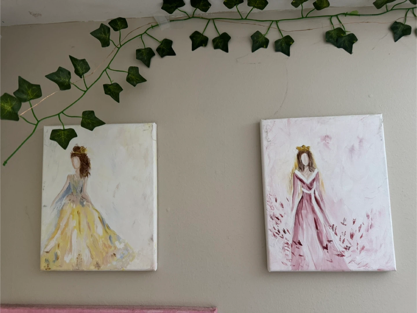 Princess painting
