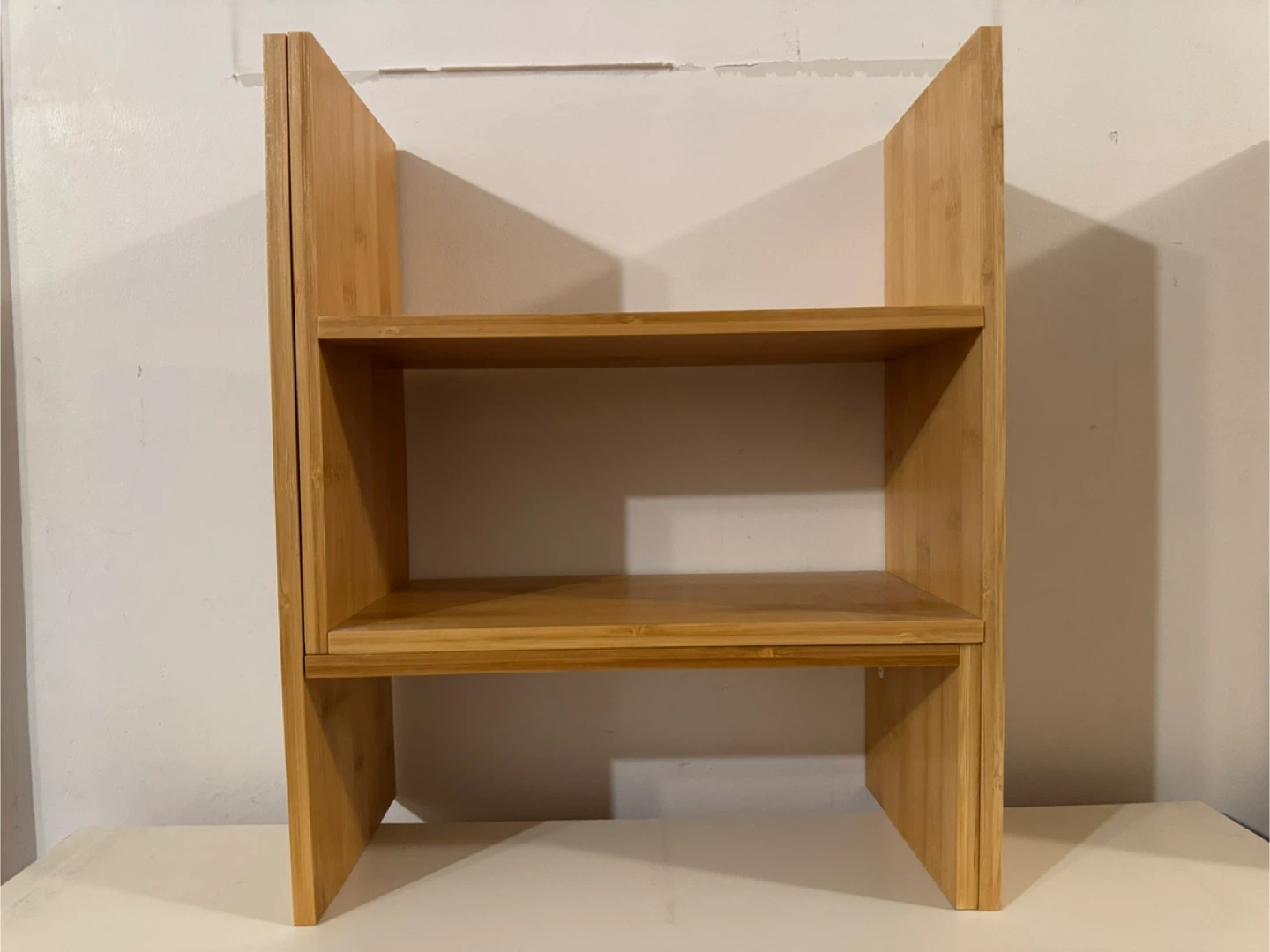Bamboo Desk Shelf Organizer - photo 2