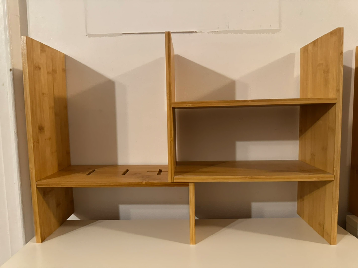 Bamboo Desk Shelf Organizer - photo 3