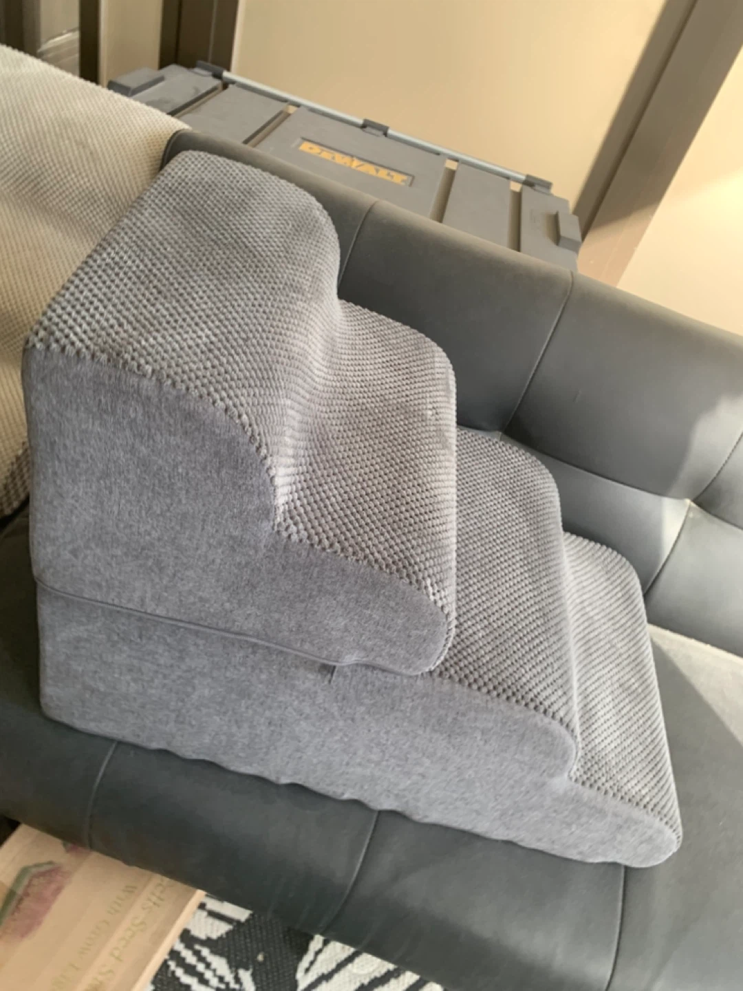 Grey 3-Step Pet Stairs - photo 3