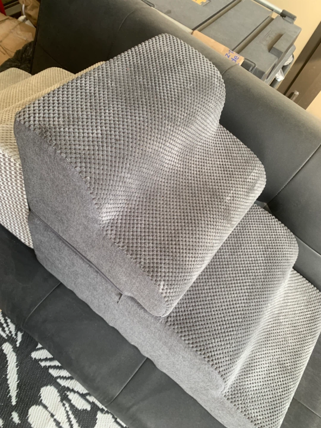 Grey 3-Step Pet Stairs - photo 2