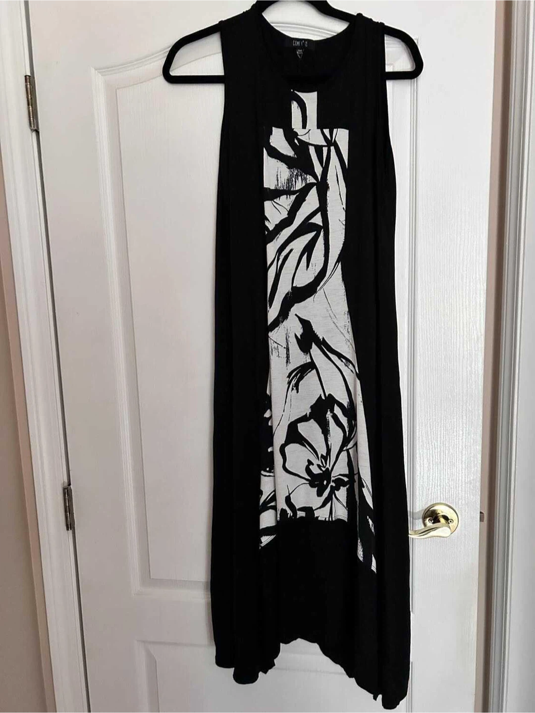 Black White Maxi Dress - photo 3