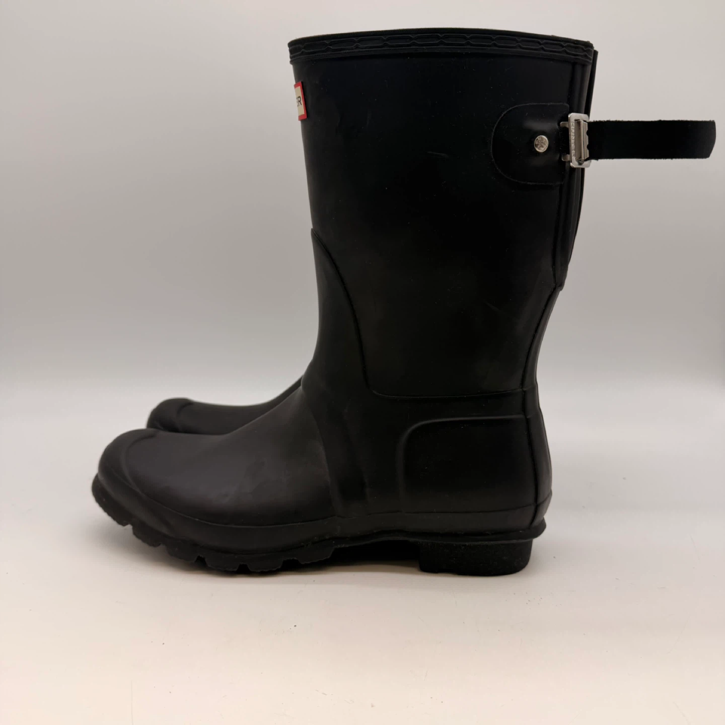 Hunter Original Short Black Rain Boots Women US 10 EU 42 - photo 3