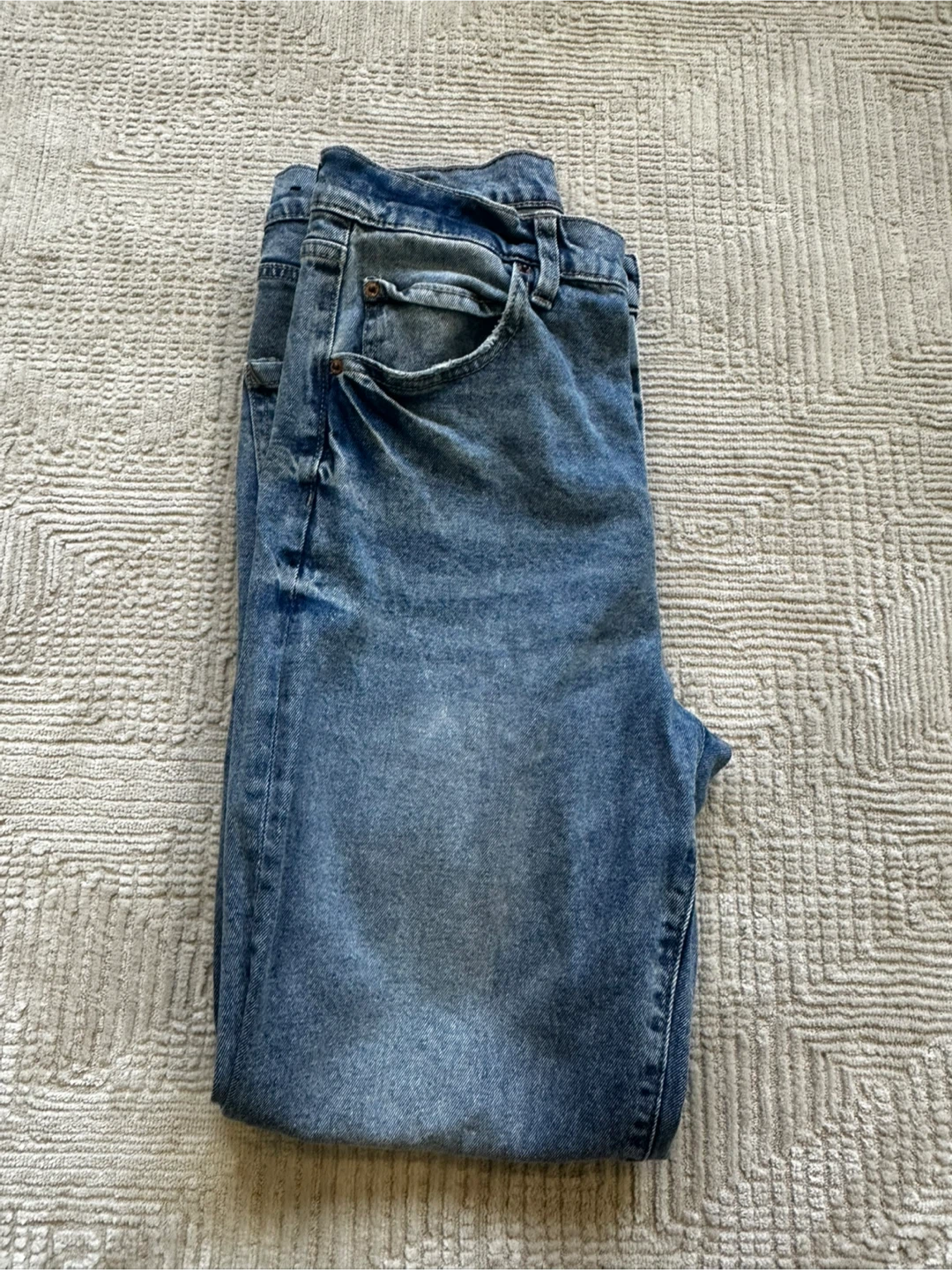 Nicole Miller Relaxed Straight Jeans Size 8 - photo 4