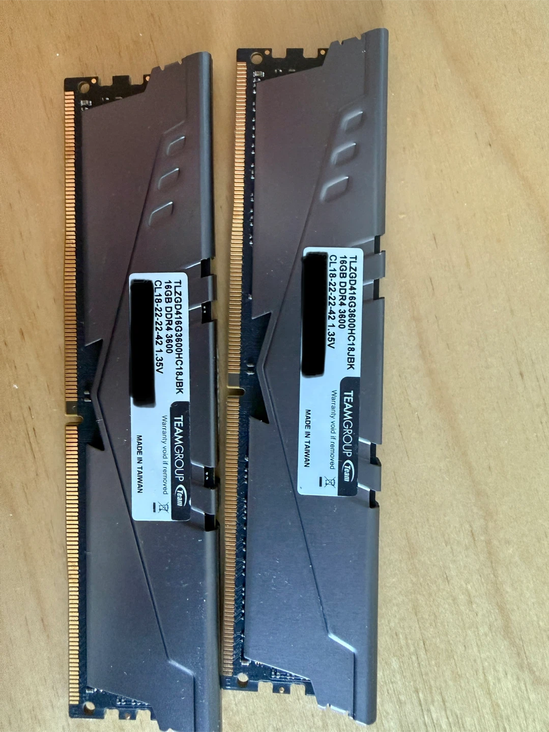 Teamgroup VulcanZ 16×2GB DDR4 CL18 3600 - photo 2