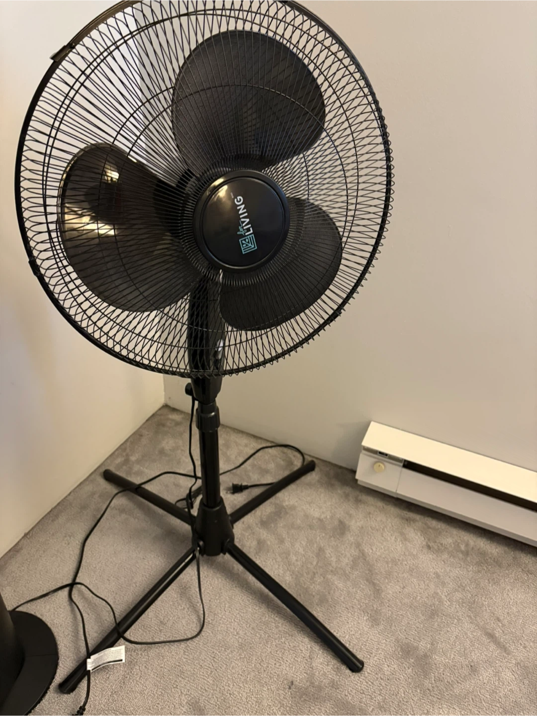 LIVING Stand Fan - Black