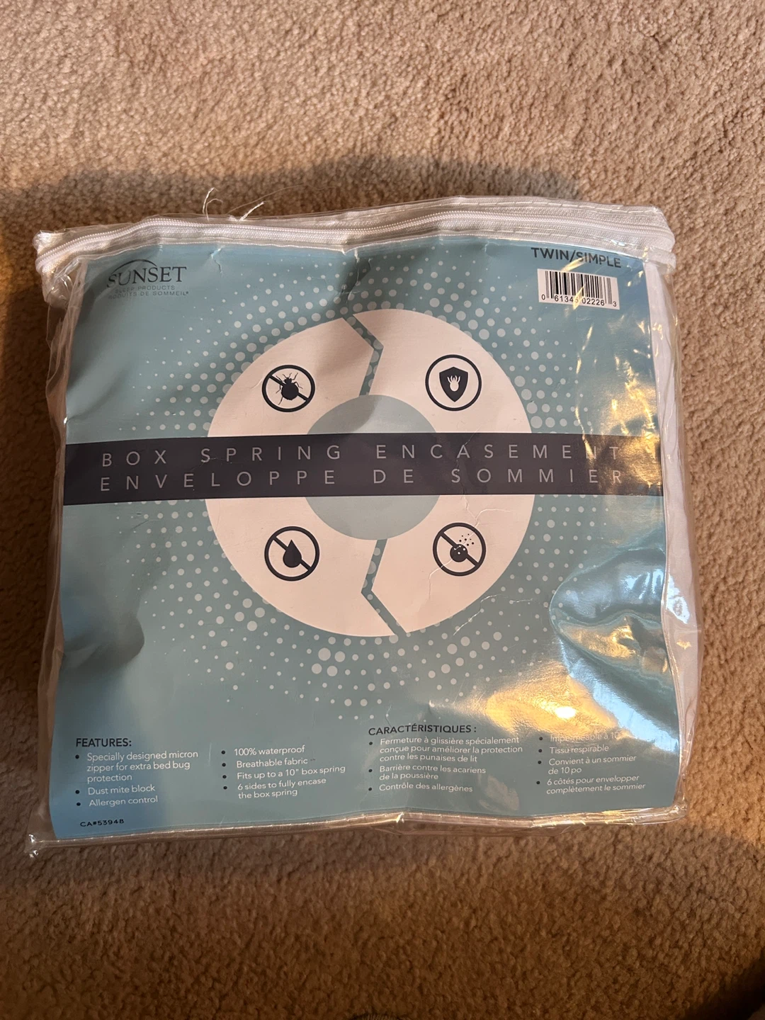 Brand new mattress or Box Spring Encasement Cover - photo 2
