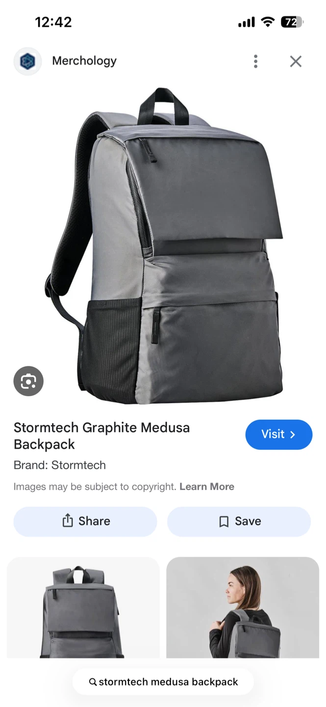 Stormtech Medusa Backpack with Google Cloud Logo - photo 2