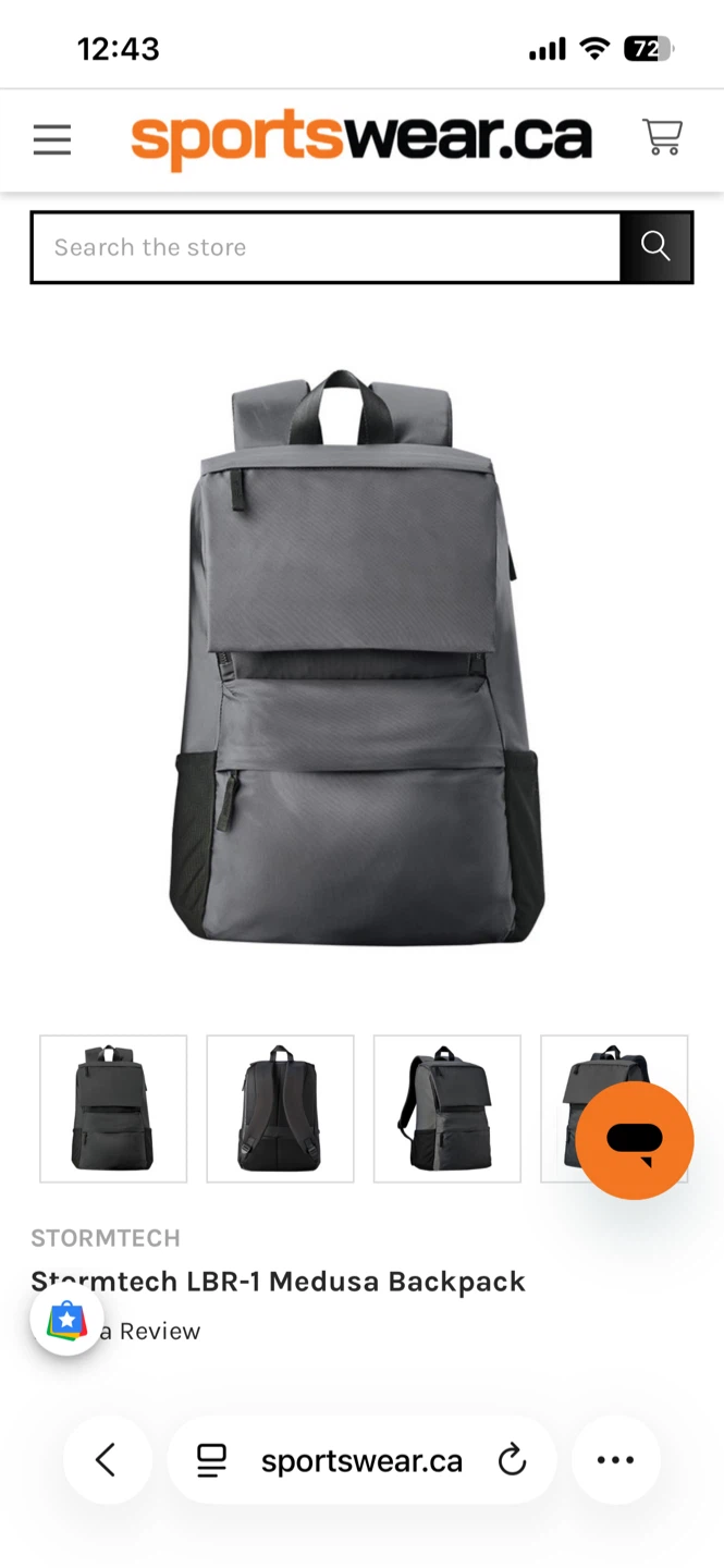 Stormtech Medusa Backpack with Google Cloud Logo - photo 4