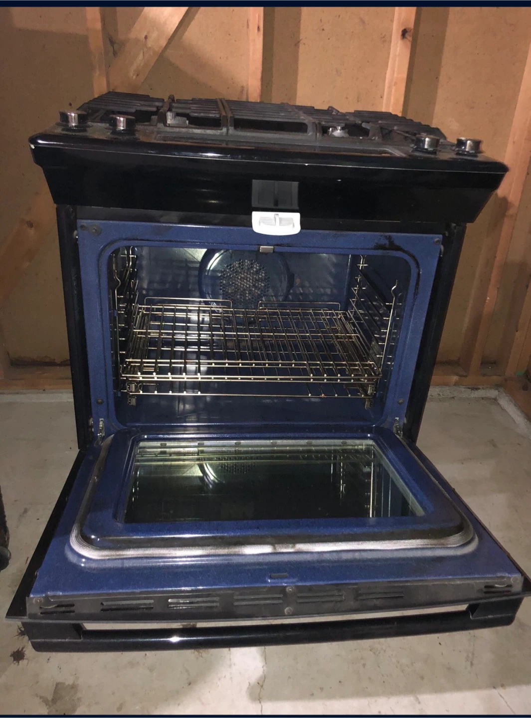 Black Electrolux Gas Range - photo 3