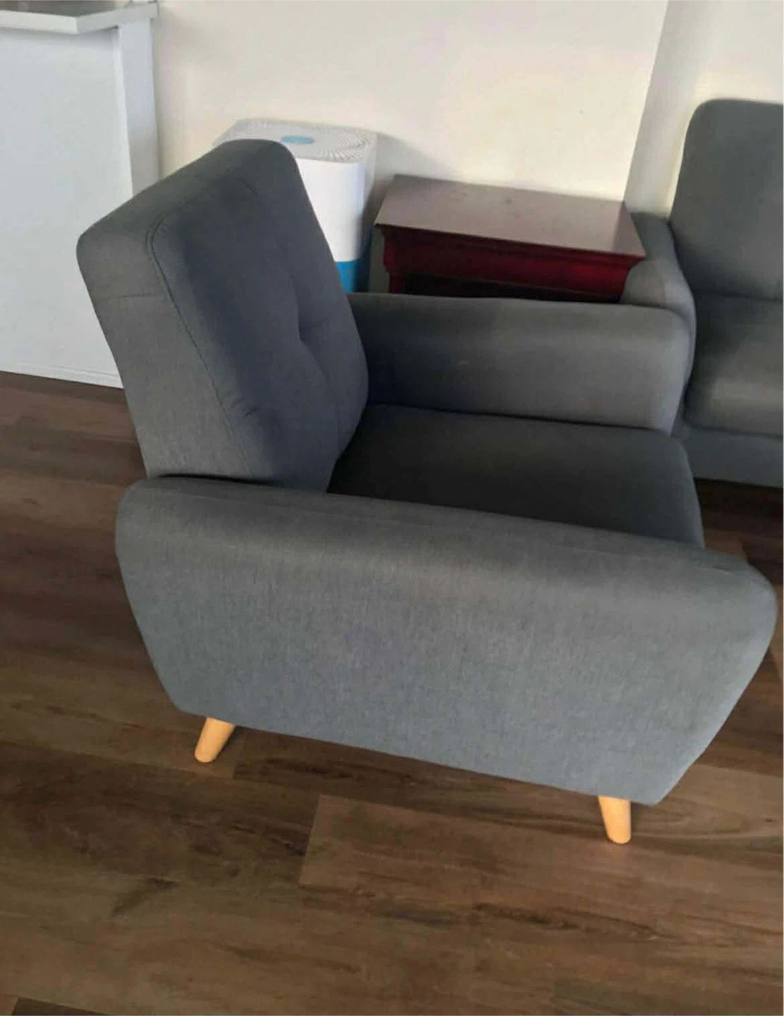 Grey Sofa and Armchair Set - photo 4