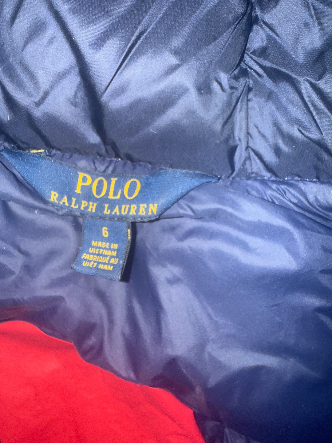 Size 6 Polo Ralph Lauren "I Love Polo" Puffer Jacket - Size 6 - photo 2
