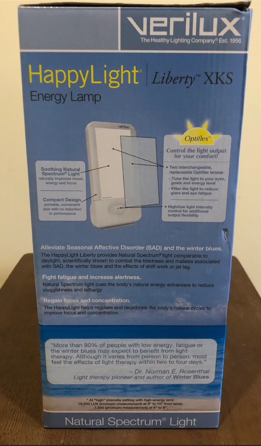 Verilux HappyLight Liberty XKS Energy Lamp - photo 4