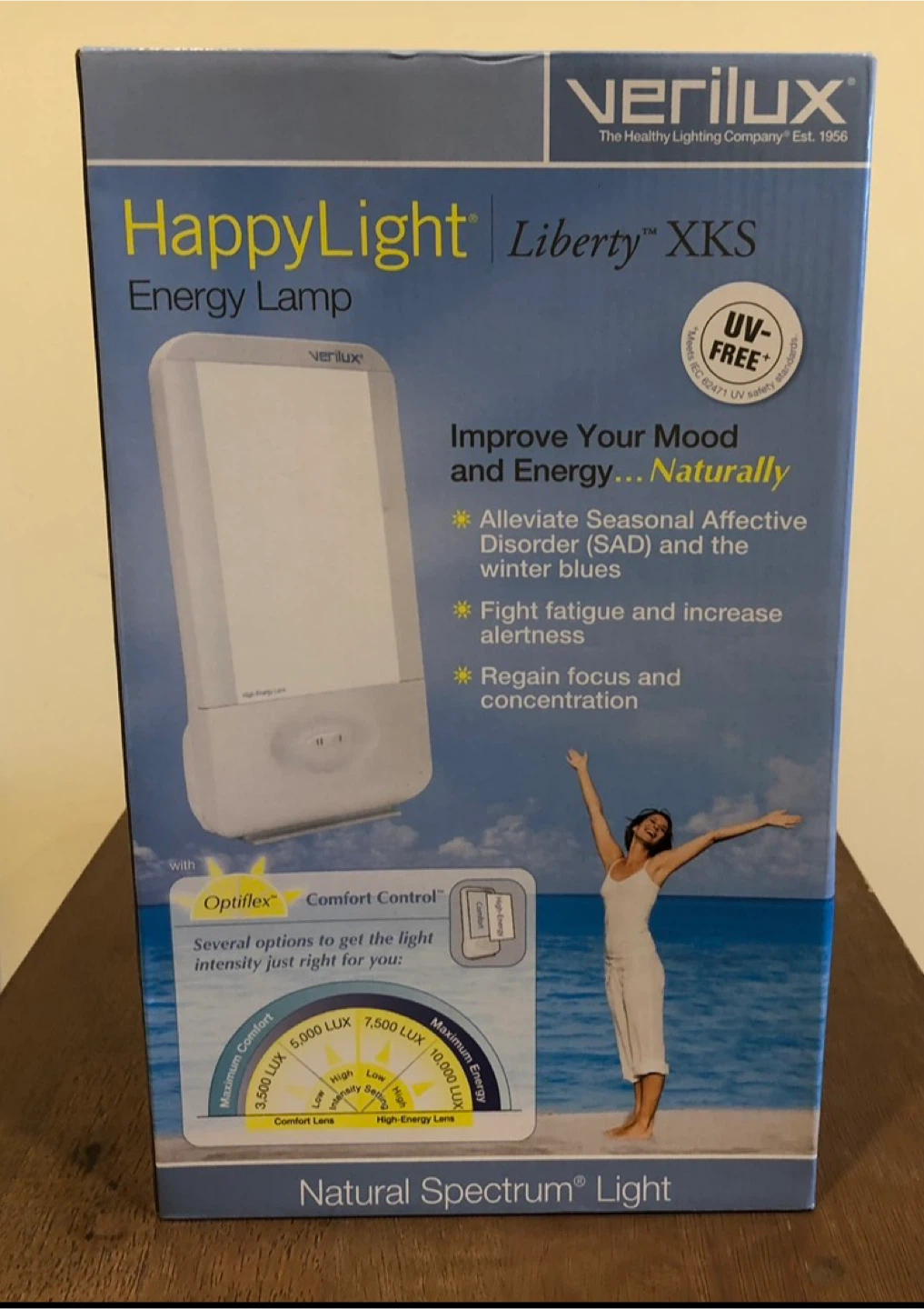 Verilux HappyLight Liberty XKS Energy Lamp