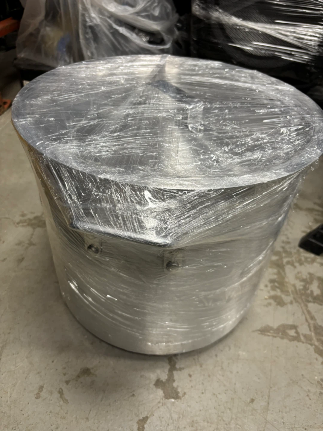 Large Aluminum Stock Pot with Lid - photo 2