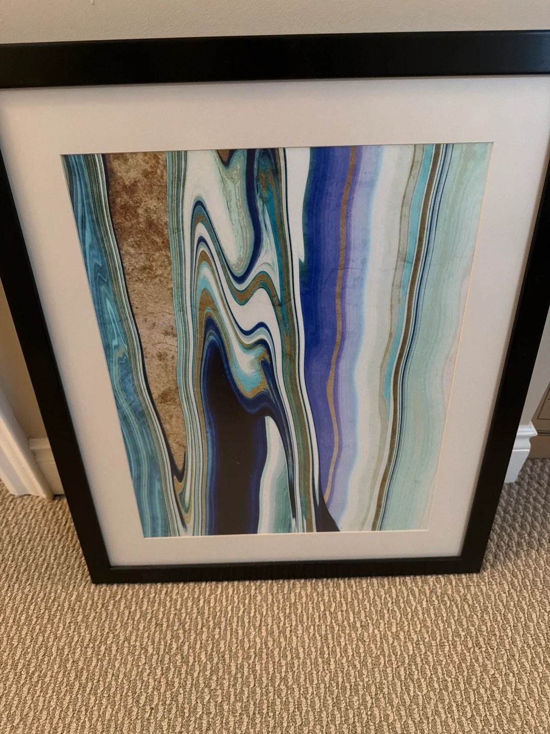 Framed Abstract Art Print