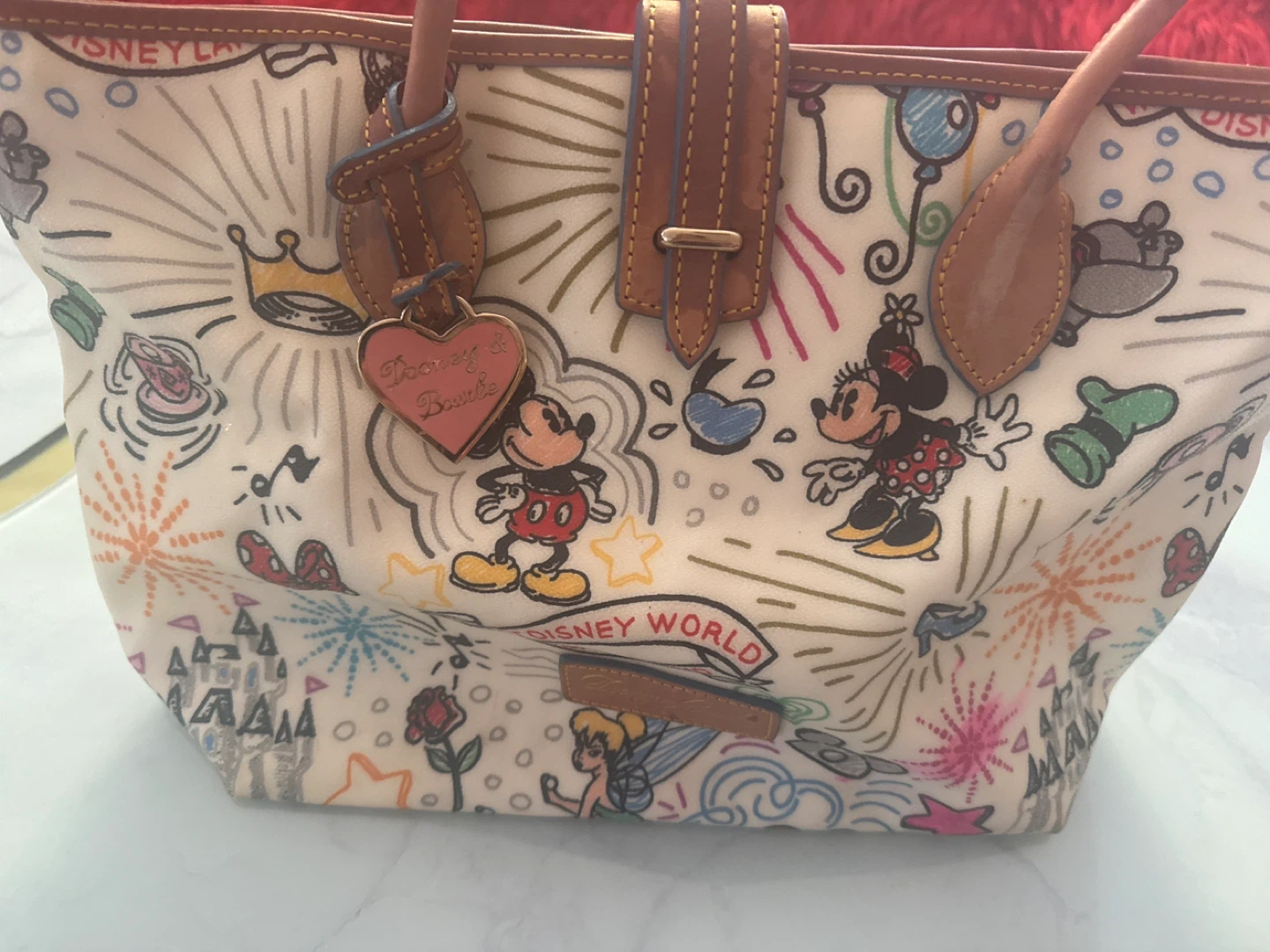 Dooney & Bourke Disney World Disneyland Tote Bag