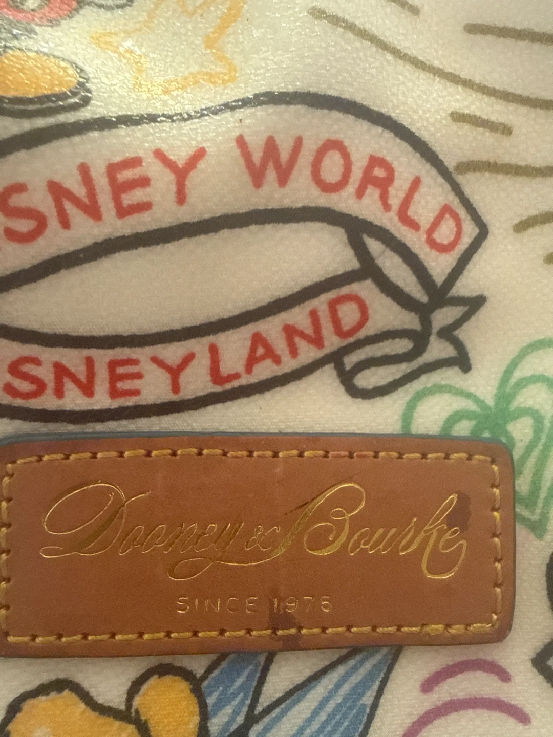 Dooney & Bourke Disney World Disneyland Tote Bag - photo 2