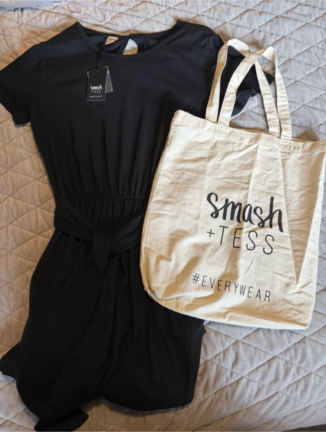 Smash + Tess Jemma Romper Black Size S/P