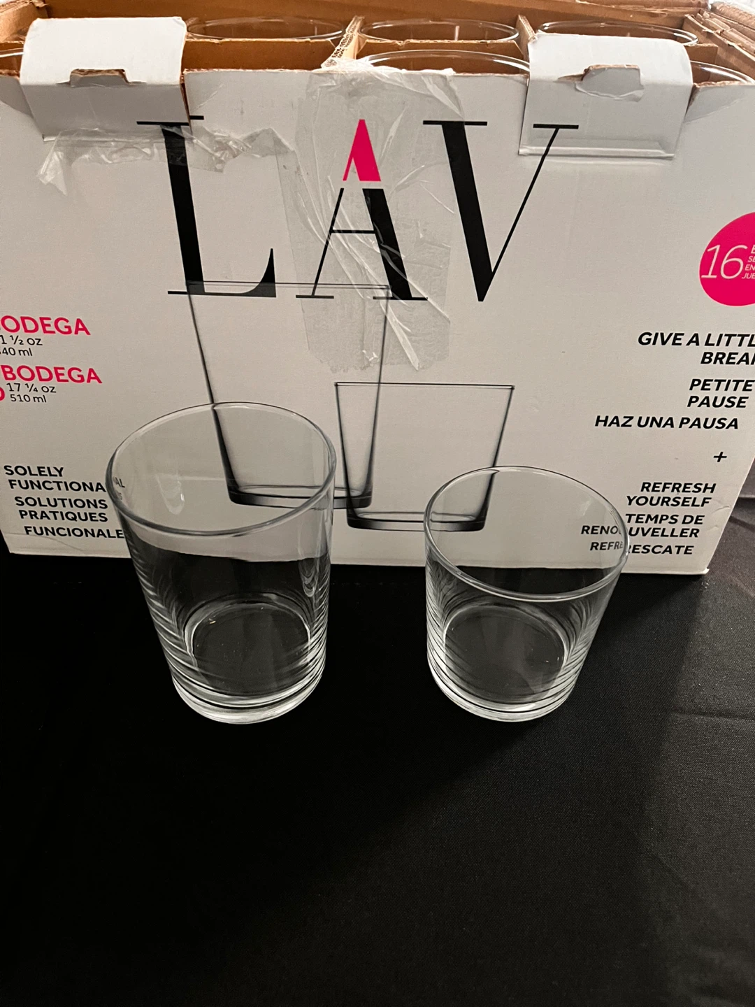 LAV Bodega Drinking Glasses - Set of 8 - photo 3