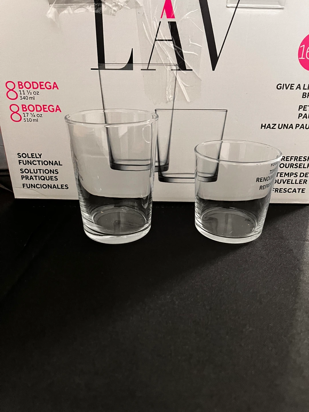LAV Bodega Drinking Glasses - Set of 8 - photo 2