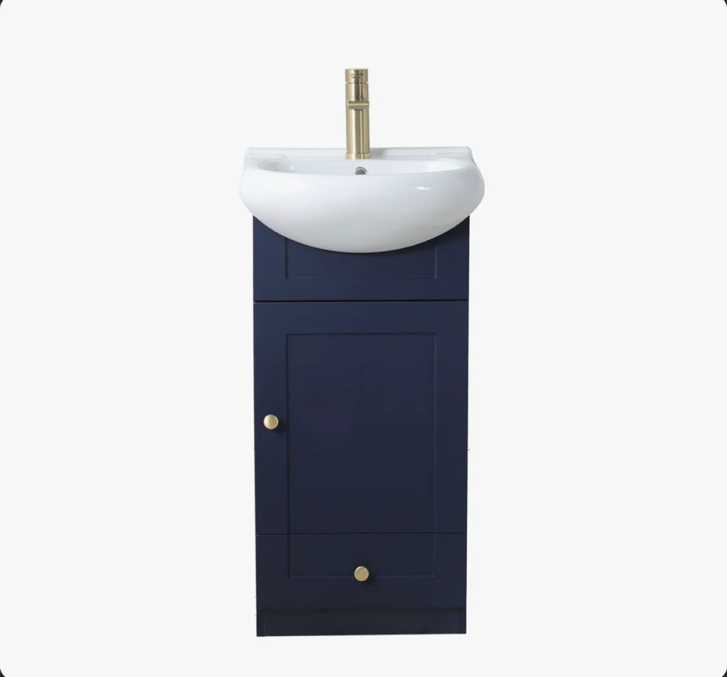 Red Barrel Studio 18" Mini Single Bathroom Vanity