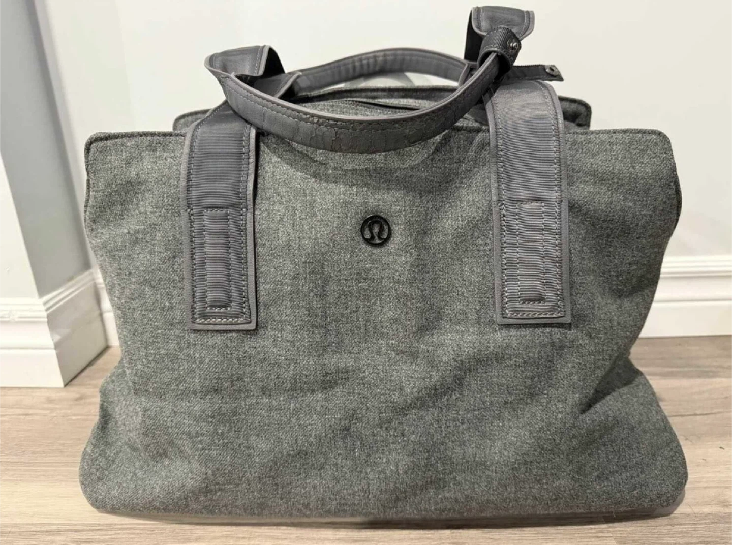 Lululemon Grey Duffle Bag