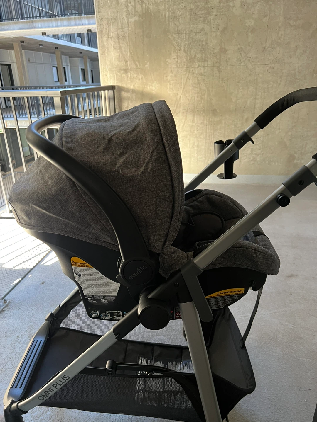 Evenflo Omni Plus Travel System Car Seat - photo 3
