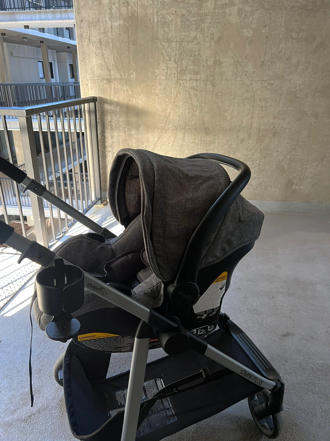 Evenflo Omni Plus Travel System Car Seat - photo 4