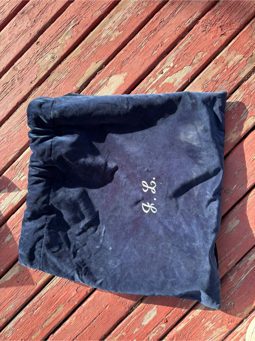 Imperial Roses Velvet Drawstring Bag