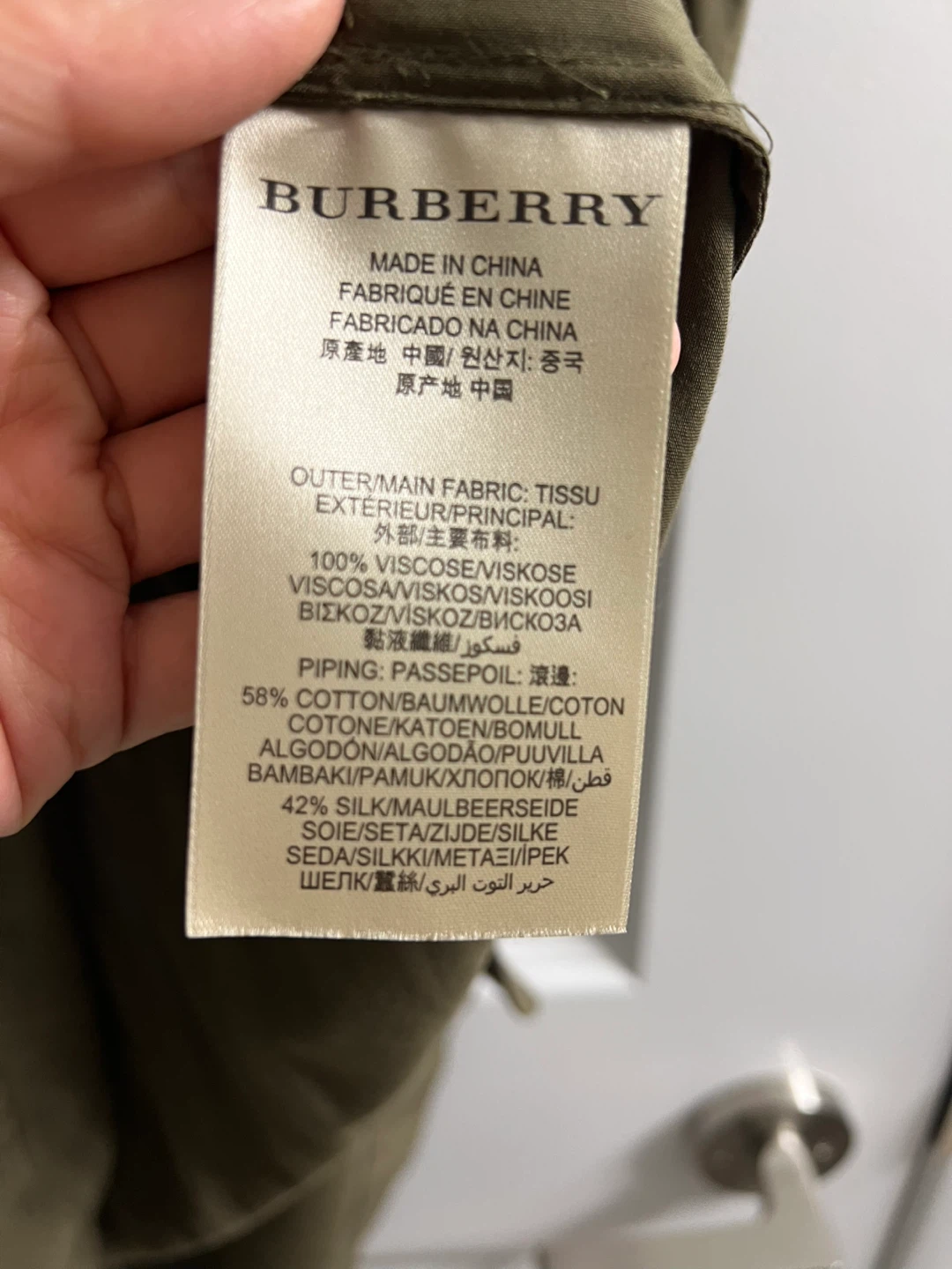 Burberry Brit Khaki Dress size 6US - photo 5