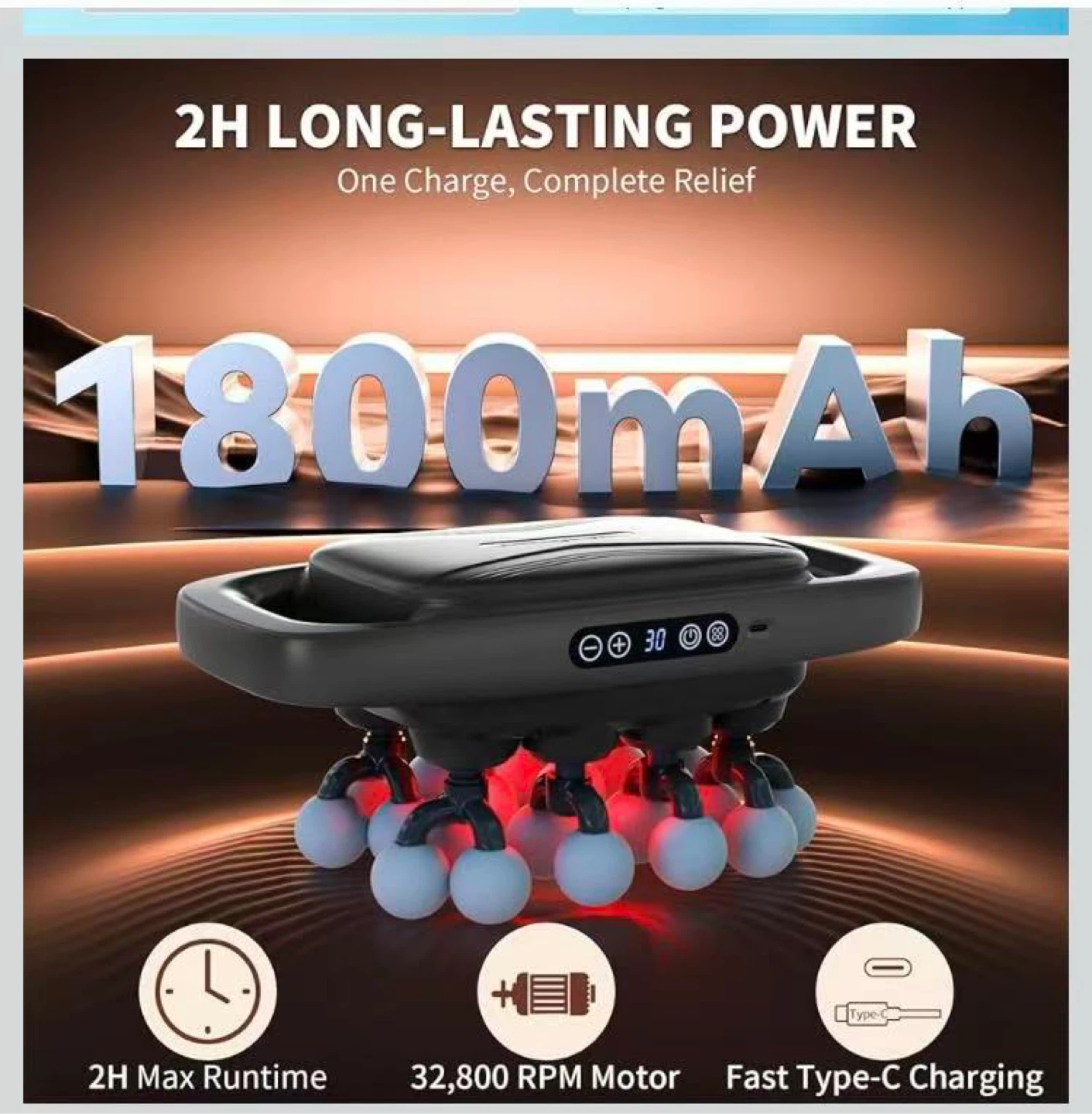 Deep Tissue Neck and Shoulder Massager - photo 3