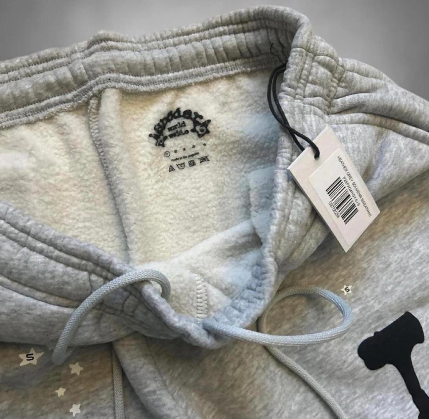 Sp5der Souvenir Sweatpants ‘Heather Grey’ All Sizes - photo 4