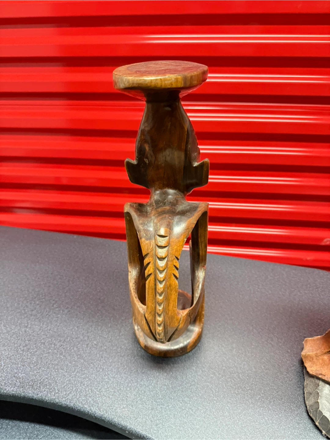 Hand Carved Wooden Figurine - photo 2
