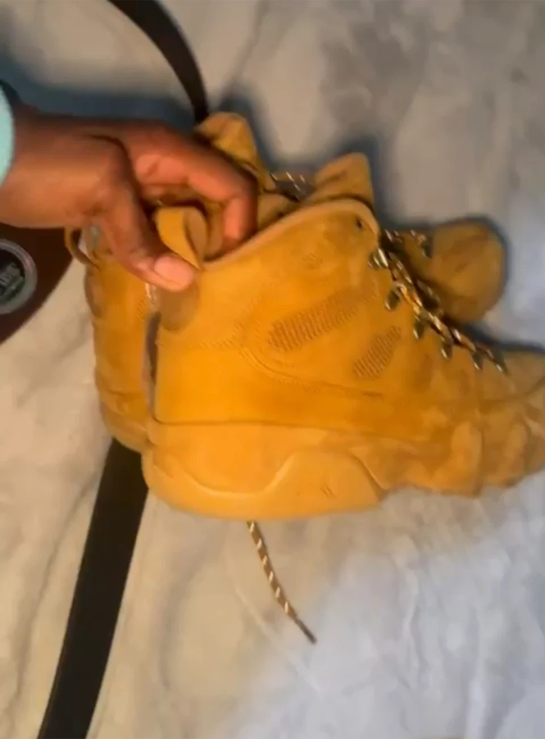 Jordan Air Jordan 9 Retro Boot NRG Wheat Size 12 - photo 3
