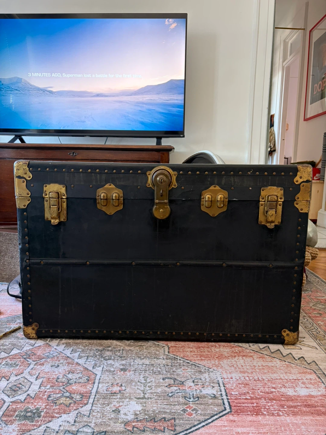 Vintage Steamer Trunk