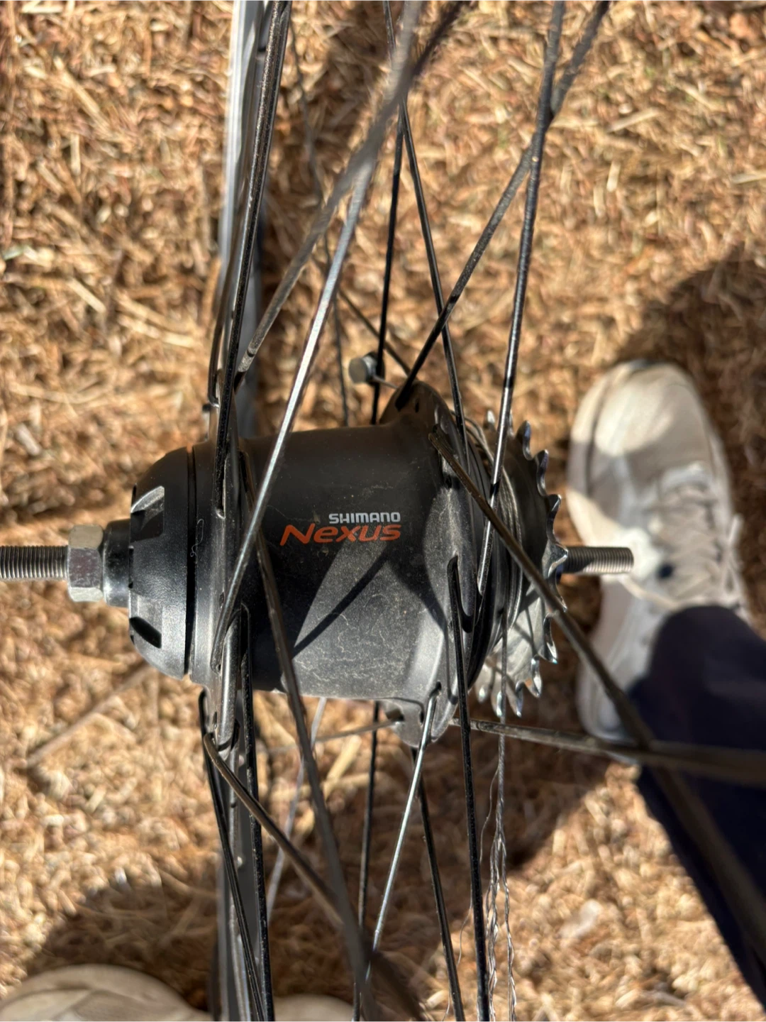 Shimano Nexus Inter 7 Internal Gear Hub Bicycle Wheel - photo 2