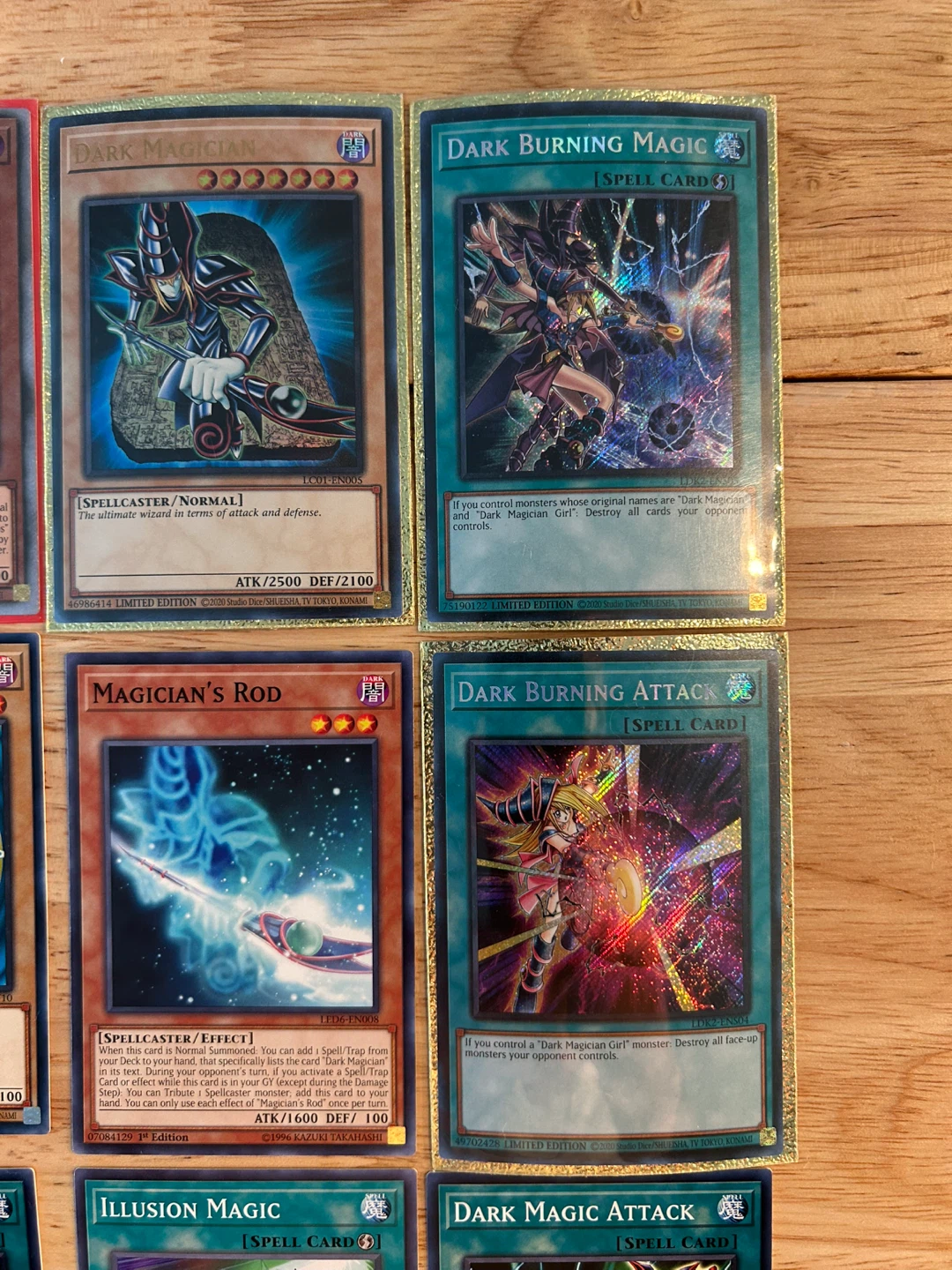 Yu-Gi-Oh! Dark Magician Girl Dark Magician Card Lot - photo 3