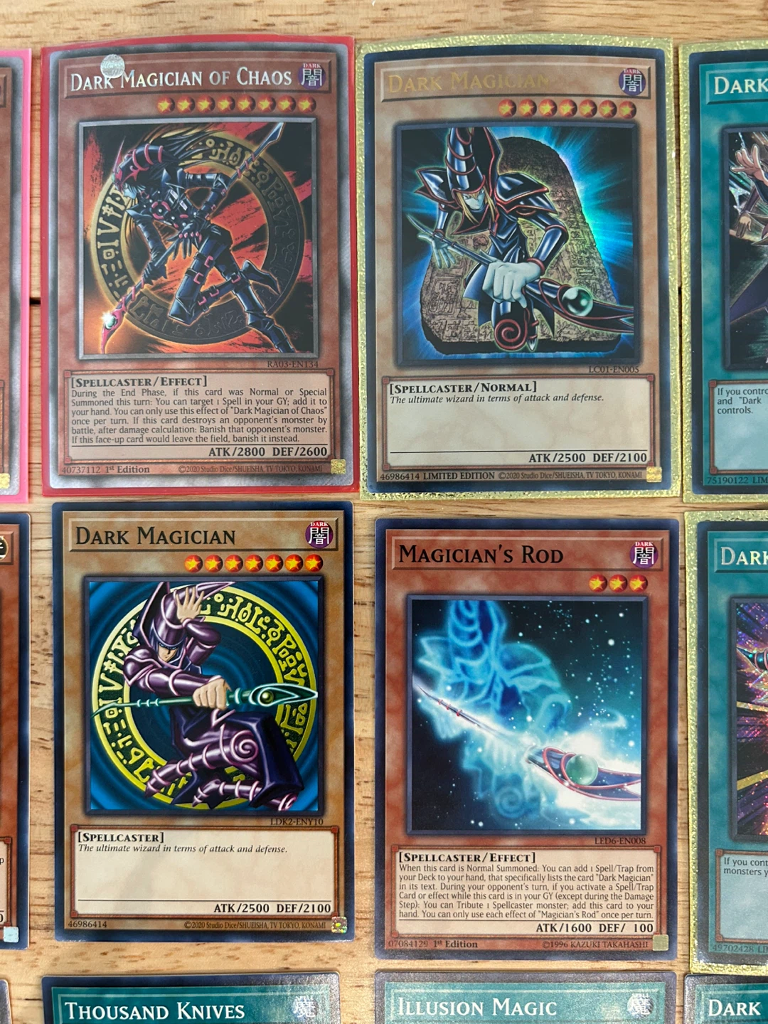 Yu-Gi-Oh! Dark Magician Girl Dark Magician Card Lot - photo 2