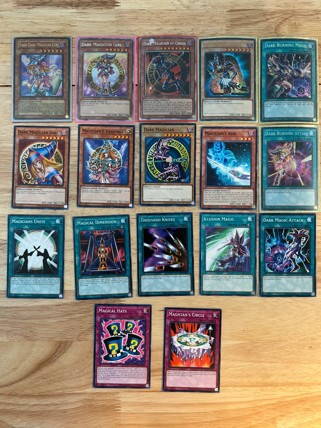 Yu-Gi-Oh! Dark Magician Girl Dark Magician Card Lot - photo 4