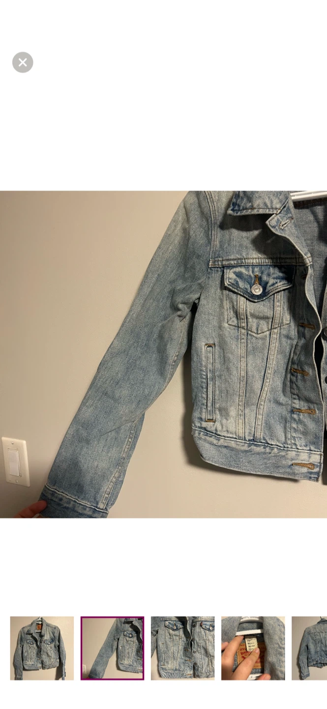 Levi's Denim Trucker Jacket - photo 2