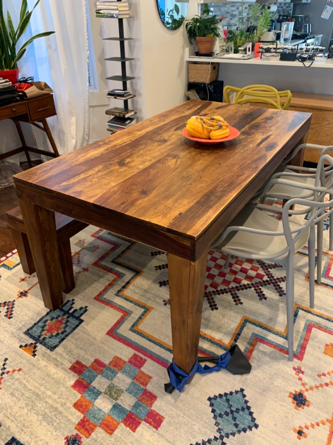 West Elm Carroll farm dining Table and Bench Set - photo 3