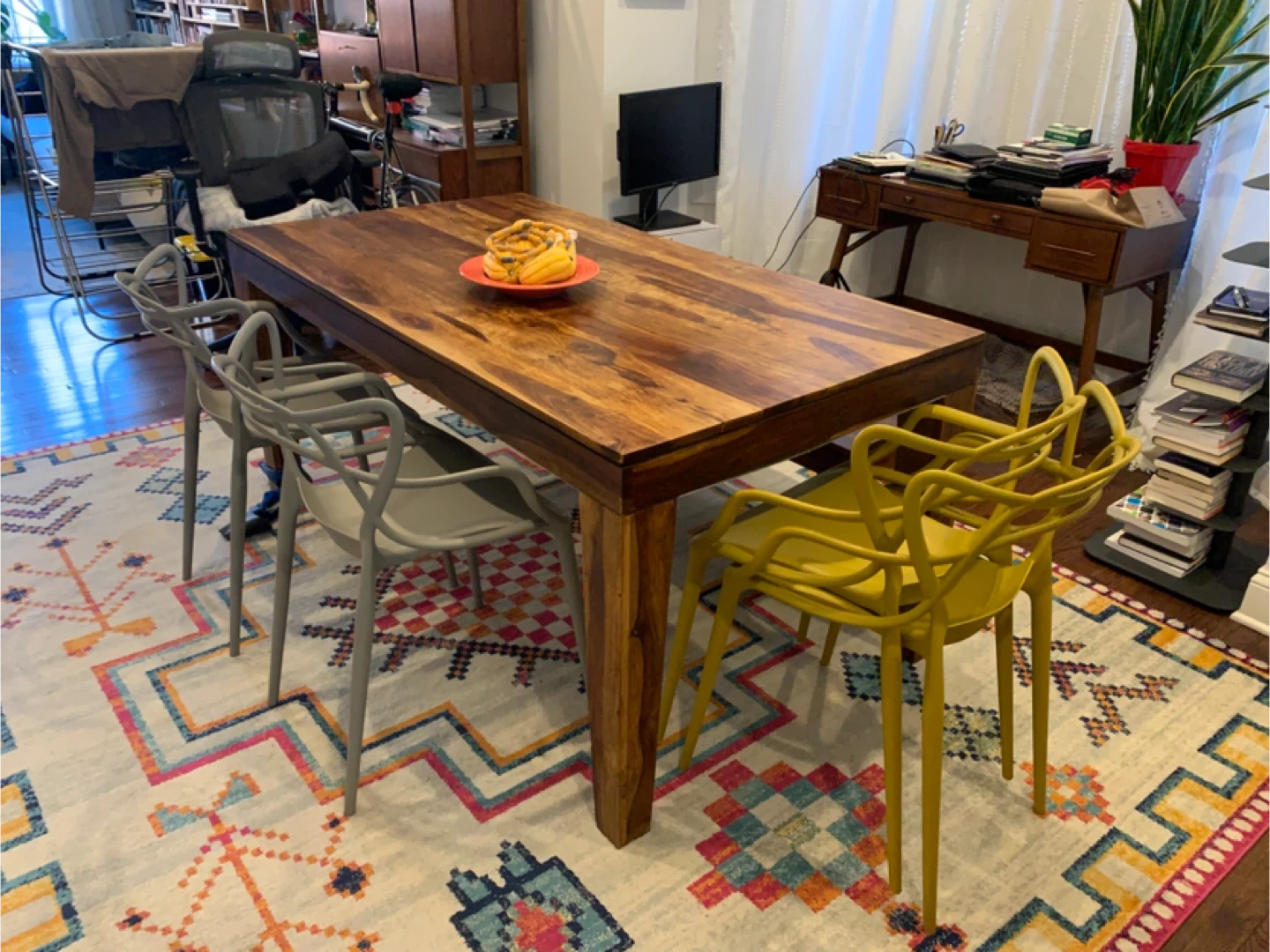 West Elm Carroll farm dining Table and Bench Set - photo 2