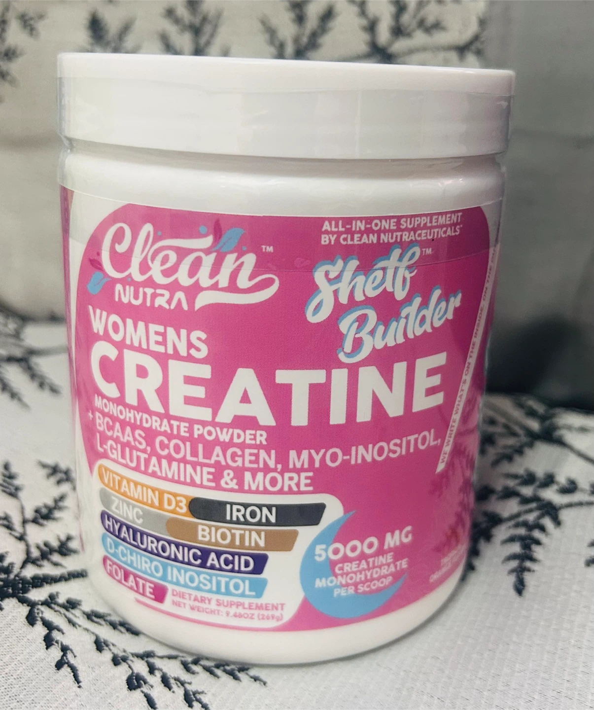 Clean Nutra Women's Creatine Shelf Builder